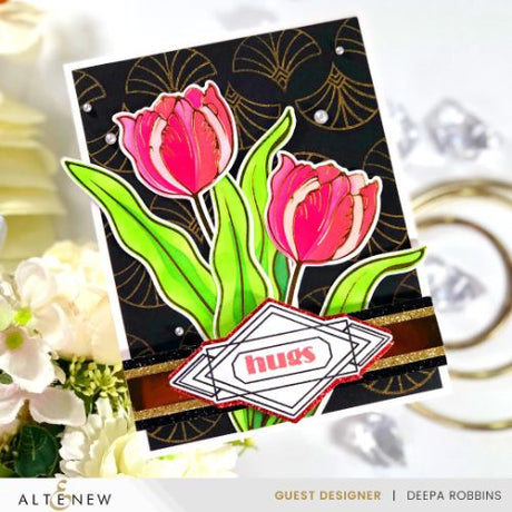 Altenew - Mini Delight: Deco Elements Stamp & Die Set