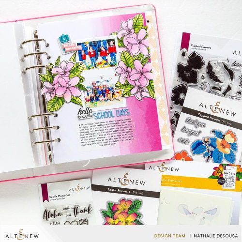 Altenew - Cupped Flowers - Complete Bundle - Postage as per Actual