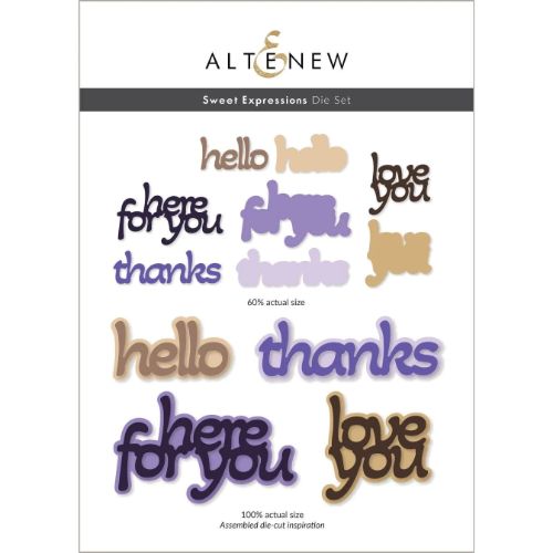 Altenew - Sweet Expressions Die Set
