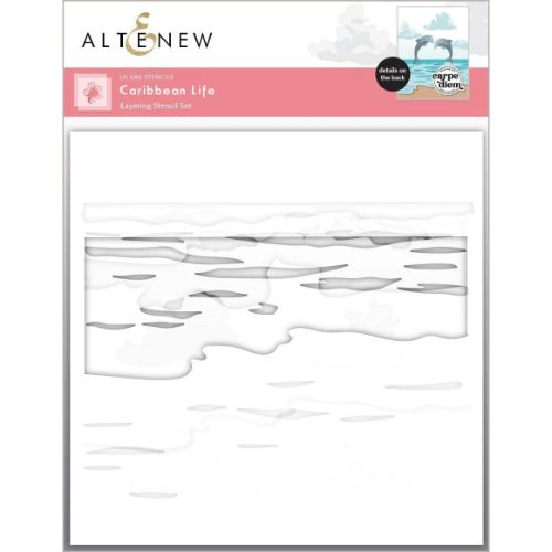 Altenew - Caribbean Life Layering Stencil Set (4 in 1)