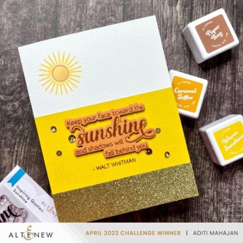 Altenew - Inspiring Quotes - Sunshine - Complete Bundle