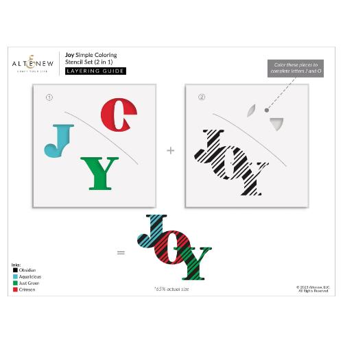 Altenew - Joy - Die Set