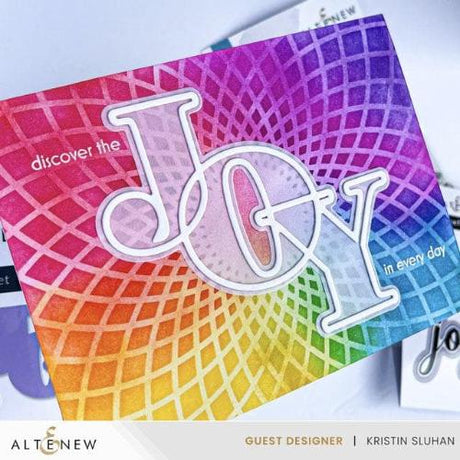 Altenew - Joy - Stencil Set