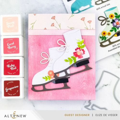 Altenew - Winter Ice Skate Die Set