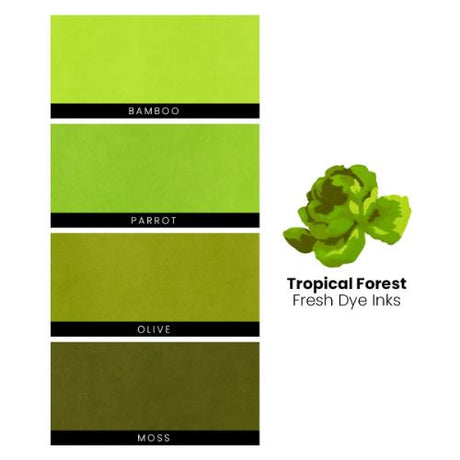 Altenew - Tropical Forest Fresh Dye Ink - Complete Bundle