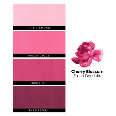Altenew - Cherry Blossom Fresh Dye Ink - Complete Bundle