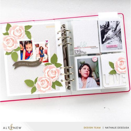 Altenew - Mini Delight: Tea Rose Blossom Stamp & Die Set