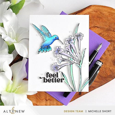 Altenew - Hummingbird Nectar Press Plate