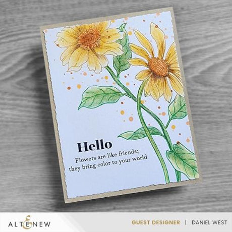 Altenew - Wild Daisies Press Plate