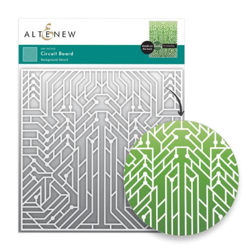 Altenew - Circuit Board Stencil