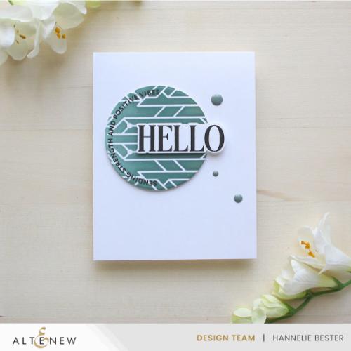 Altenew - Circuit Board Stencil