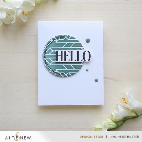 Altenew - Circuit Board Stencil