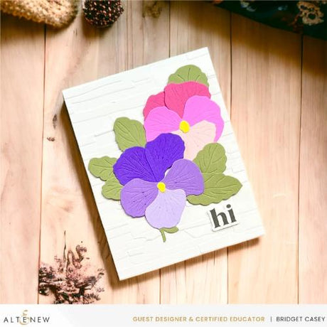 Altenew - Craft-A-Flower: Pansies Layering Die Set