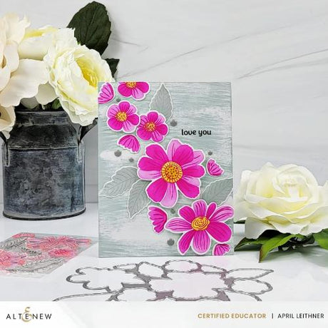 Altenew - Dynamic Duo: Floral Whimsy & Add-on Die Bundle - Postage as per Actual