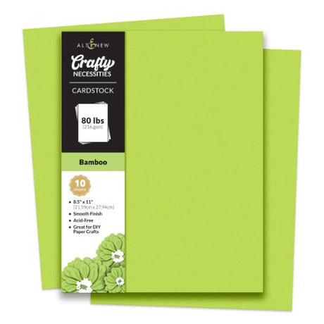 Altenew - Crafty Necessities: Bamboo Cardstock (10 sheets/set)