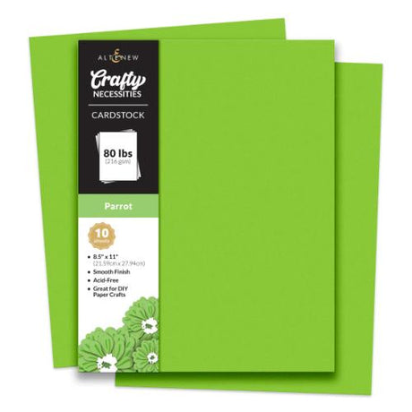 Altenew - Crafty Necessities: Parrot Cardstock (10 sheets/set)