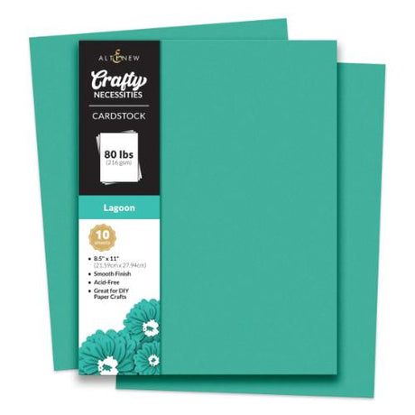 Altenew - Crafty Necessities: Lagoon Cardstock (10 sheets/set)