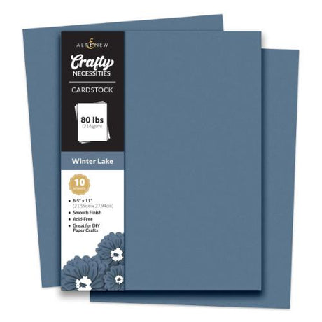 Altenew - Crafty Necessities: Winter Lake Cardstock (10 sheets/set)