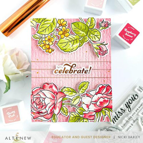 Altenew - Blushberry Bliss Fresh Dye Ink Reinker - Complete Bundle