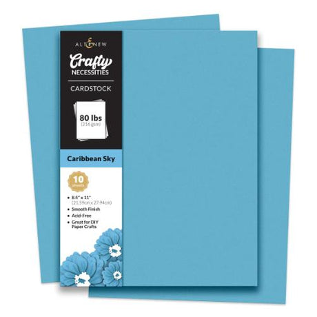 Altenew - Crafty Necessities: Caribbean Sky Cardstock (10 sheets/set)