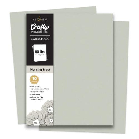 Altenew - Crafty Necessities: Morning Frost Cardstock (10 sheets/set)