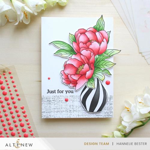 Altenew - Build-A-Garden: Lovely Rose Peony & Add-on Die Bundle