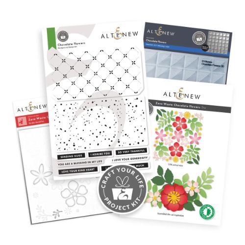 Altenew - Craft Your Life Project Kit: Chocolate Flowers - Postage as per Actual