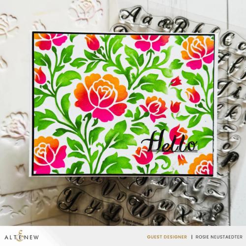 Altenew - Elegant Alphabet Stamp Set