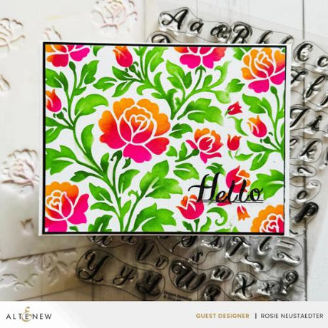 Altenew - Elegant Alphabet Stamp Set
