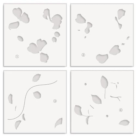 Altenew - One-Go: Briar Blossoms - Complete Bundle - Postage as per Actual