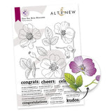 Altenew - One-Go: Briar Blossoms - Complete Bundle - Postage as per Actual