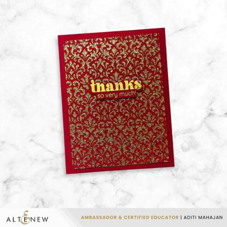 Altenew - Gold Glitter Relief Paste
