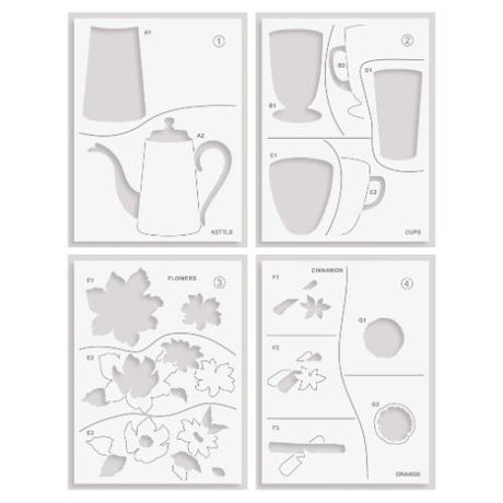 Altenew - Cozy Mornings - Complete Bundle - Postage as per Actual