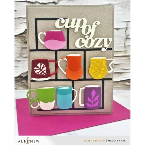 Altenew - My Favorite Mugs Layering Die Set - Postage as per Actual