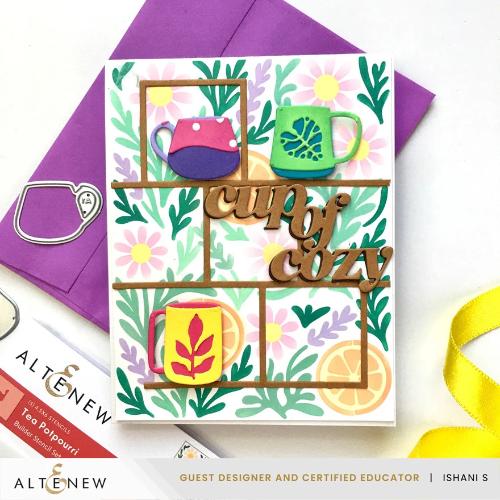 Altenew - My Favorite Mugs Layering Die Set - Postage as per Actual