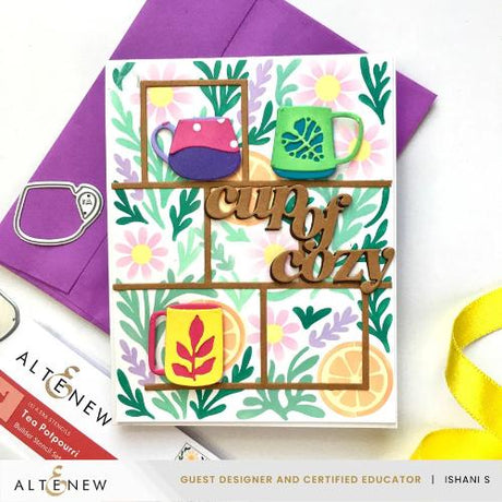 Altenew - My Favorite Mugs Layering Die Set - Postage as per Actual