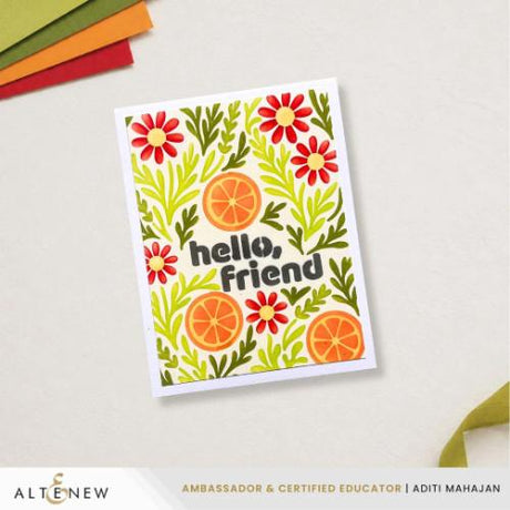 Altenew - Tea Potpourri Stencil Set (5 in 1)