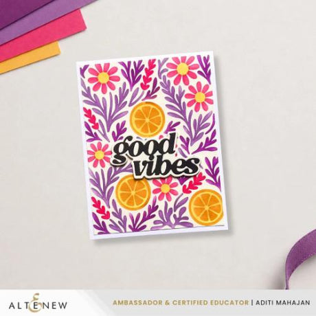 Altenew - Tea Potpourri Stencil Set (5 in 1)