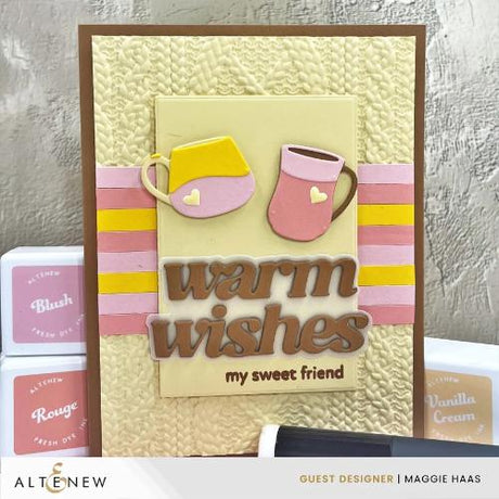 Altenew - Warm & Cozy Sentiments Die Set