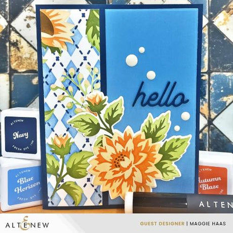 Altenew - Warm & Cozy Sentiments Die Set