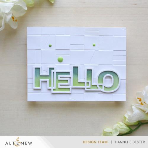 Altenew - Paper Rhythm 3D Embossing Folder