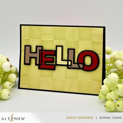 Altenew - Paper Rhythm 3D Embossing Folder