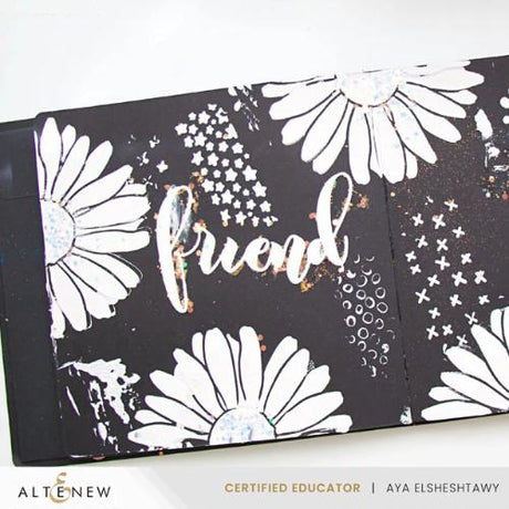 Altenew - Petal Pop Stencil
