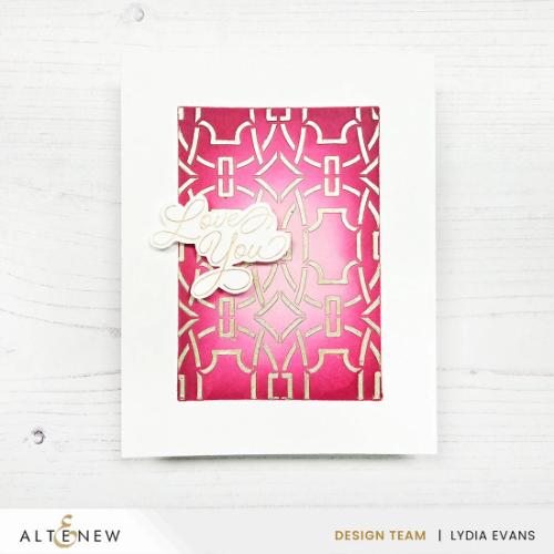 Altenew - Luxe Lattice Stencil