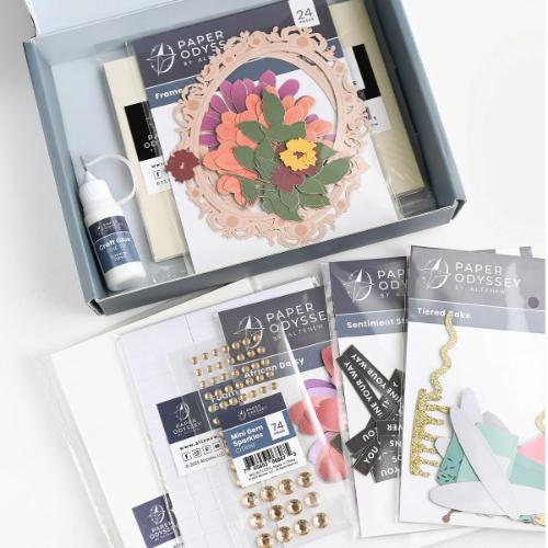 Altenew - Floral Elegance Greeting Card Kit - Postage as per Actual