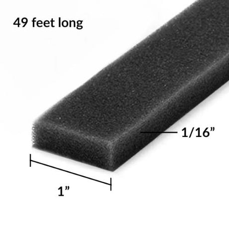 Altenew - Black Instant Dimension Foam Tape - 1/16'' x 1'' x 15m - Postage as per Actual