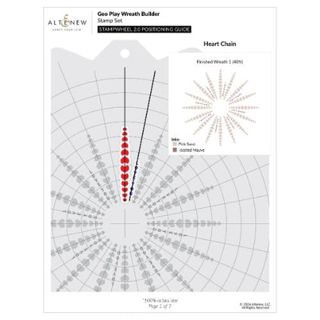 Altenew - Geo Play Wreath Builder - Complete Bundle