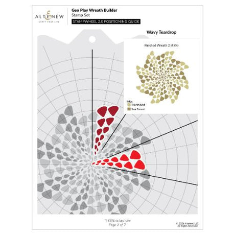 Altenew - Geo Play Wreath Builder - Complete Bundle