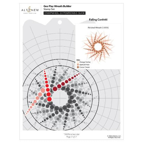 Altenew - Geo Play Wreath Builder - Complete Bundle