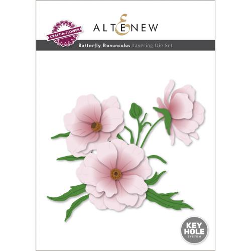 Altenew - Craft-A-Flower: Butterfly Ranunculus Layering Die Set